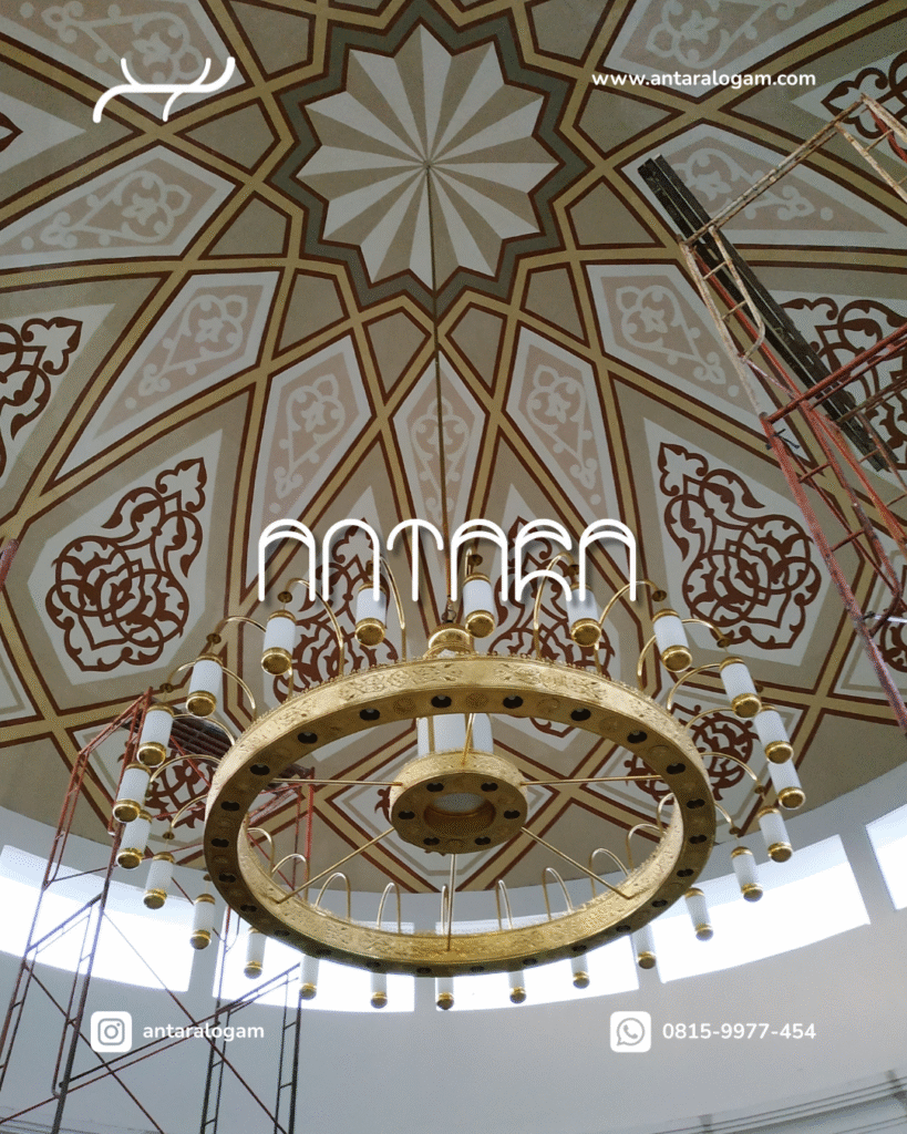 lampu masjid nabawi kuningan