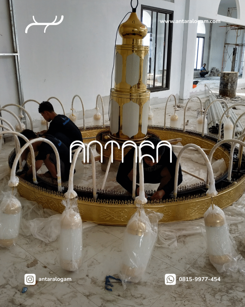 lampu masjid nabawi kuningan