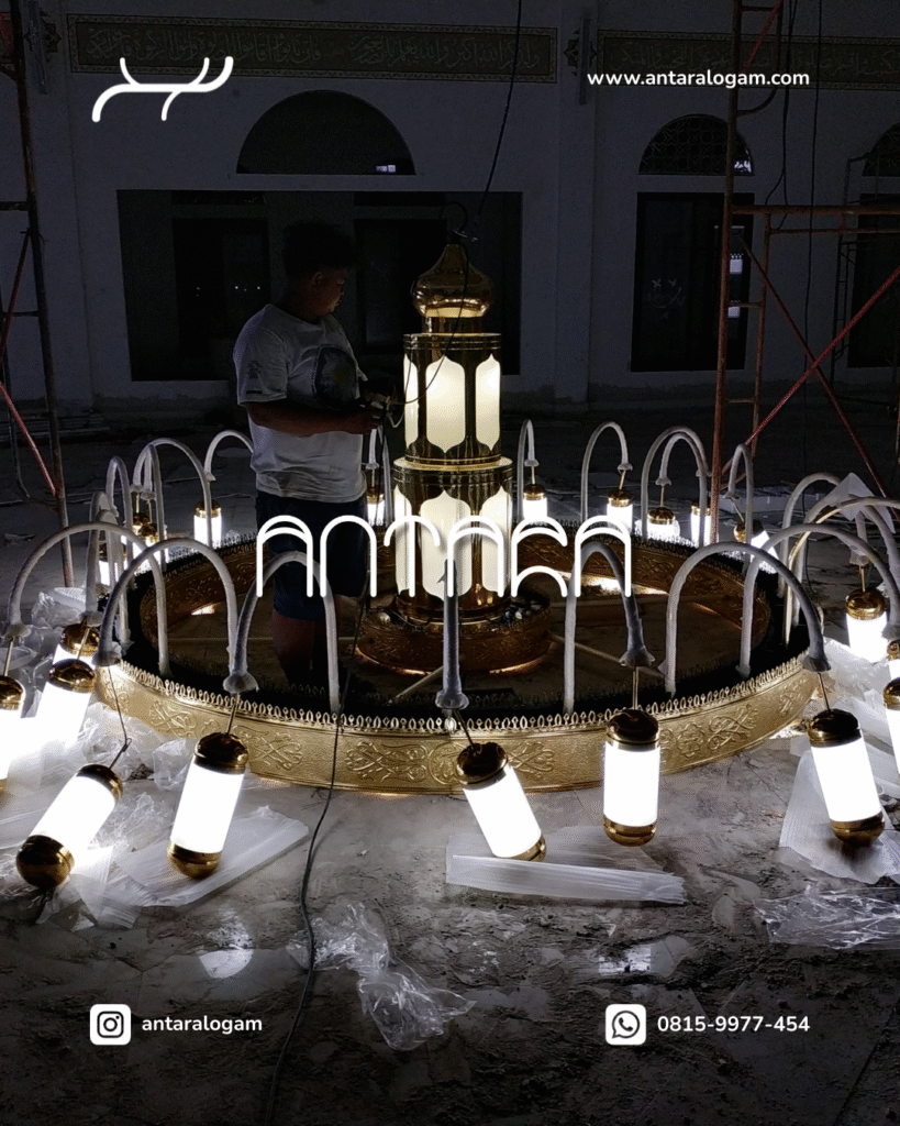 lampu masjid nabawi kuningan