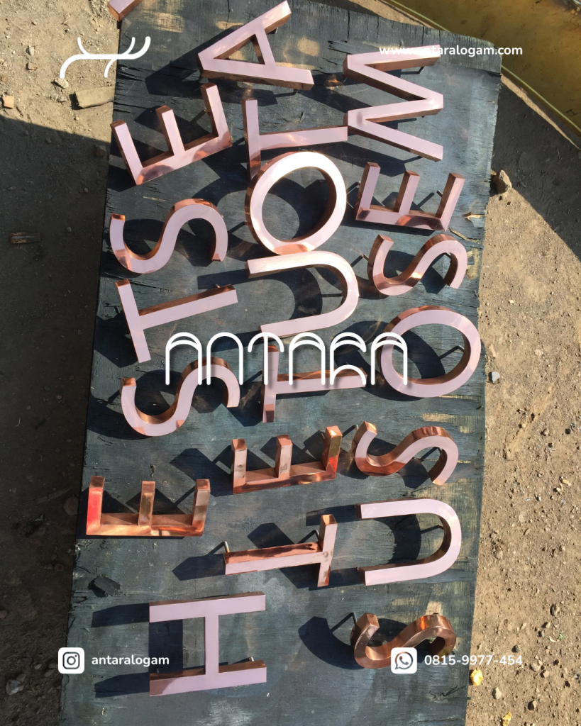 Tulisan Huruf Tembaga