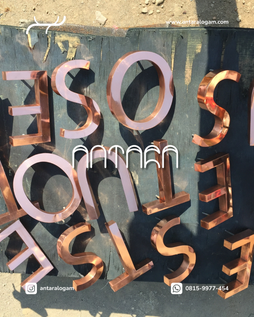 Tulisan Huruf Tembaga