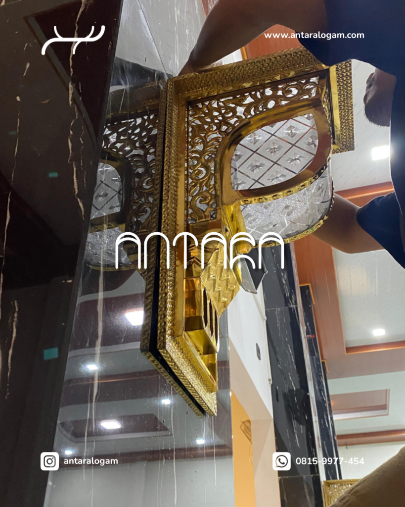 Lampu Pilar Masjid Nabawi