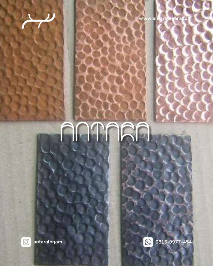 Tekstur dan Warna Tembaga