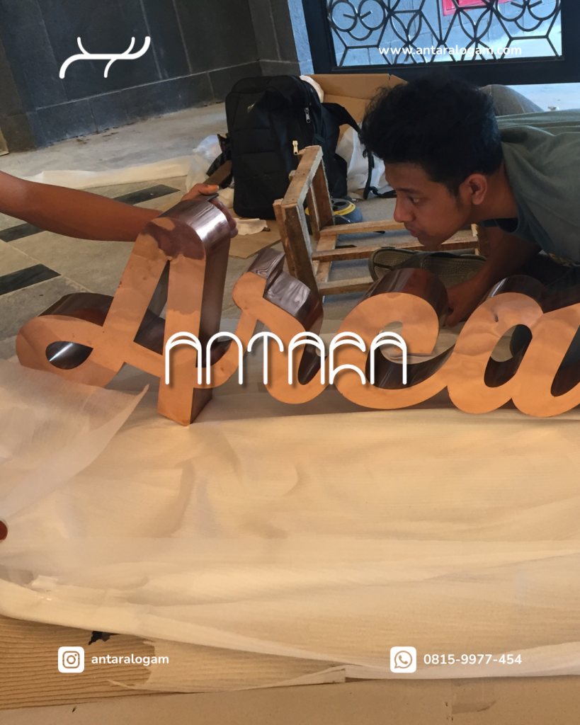 Tulisan Huruf Tembaga